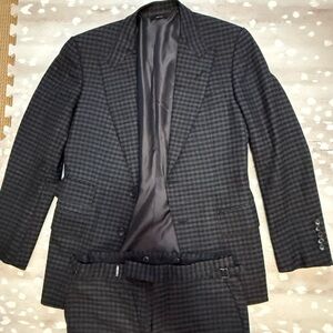 Tom Ford Dark Checkered Suit